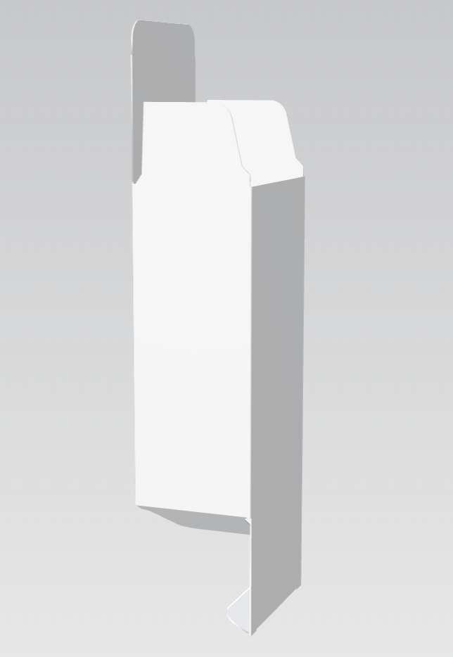 Body Lotion Box — dieline