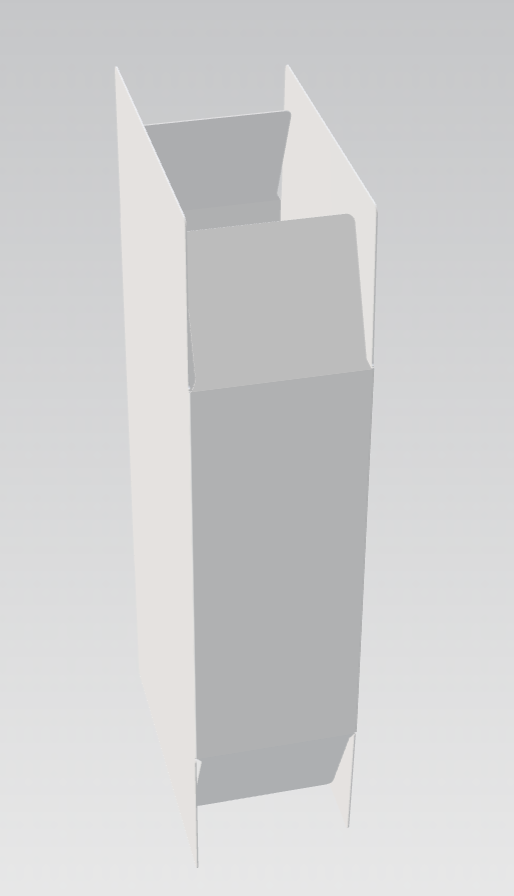 Cartridge Tuck End Box — dieline
